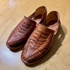 Harmonica Leather Sandals